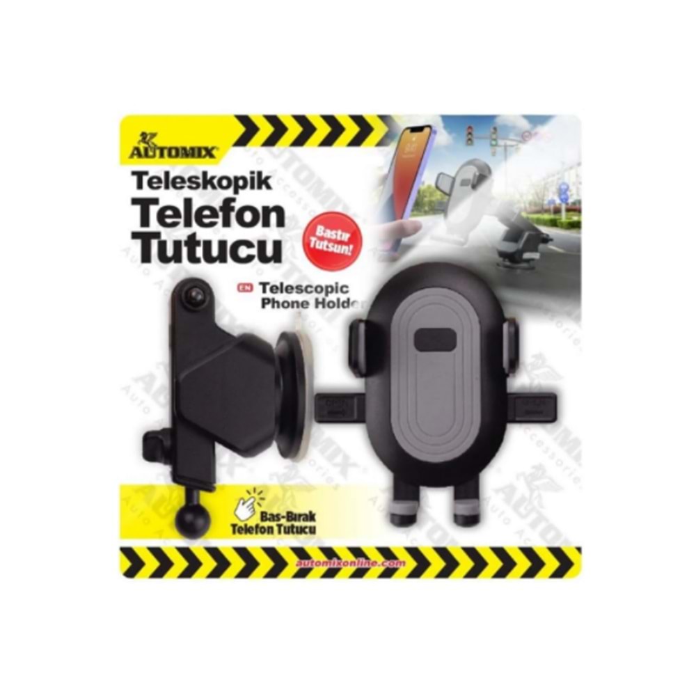 TELEFON TUTUCU VANTUZLU TELESKOPIK BAS BIRAK