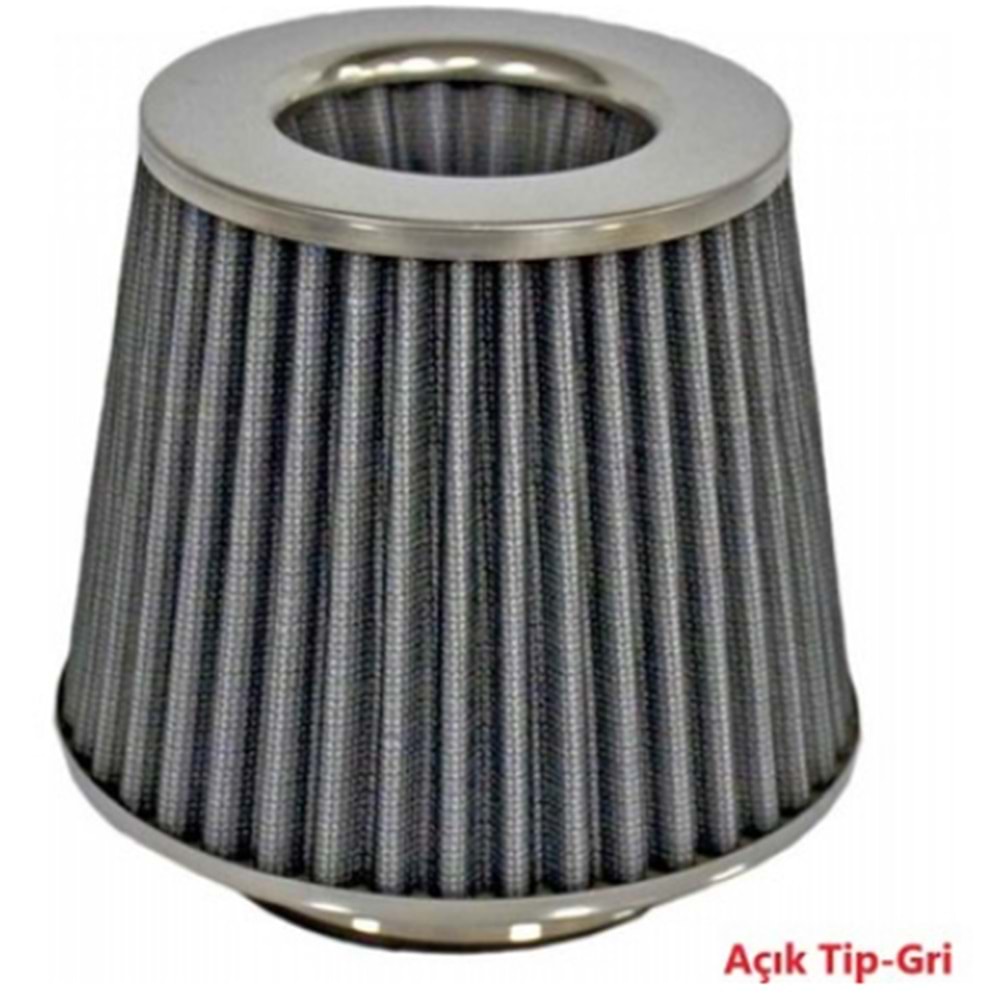 HAVA FILTRESI TUNING 2 APARATLI KROM GRI