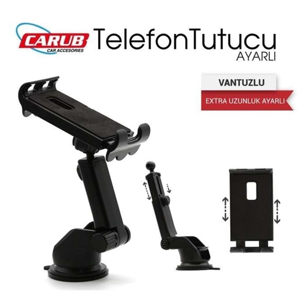 TABLET - TELEFON TUTUCU KIZAKLI AYARLI VANTUZLU