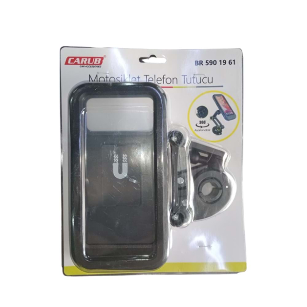 MOTOSIKLET TELEFON TUTUCU SU GECIRMEZ