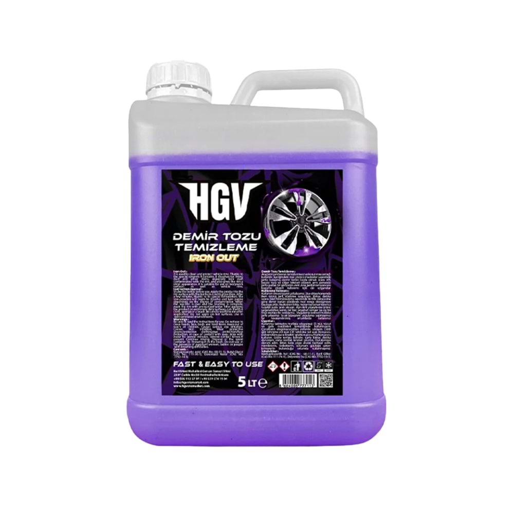 HGV Demir Tozu Temizleyici 5 lt