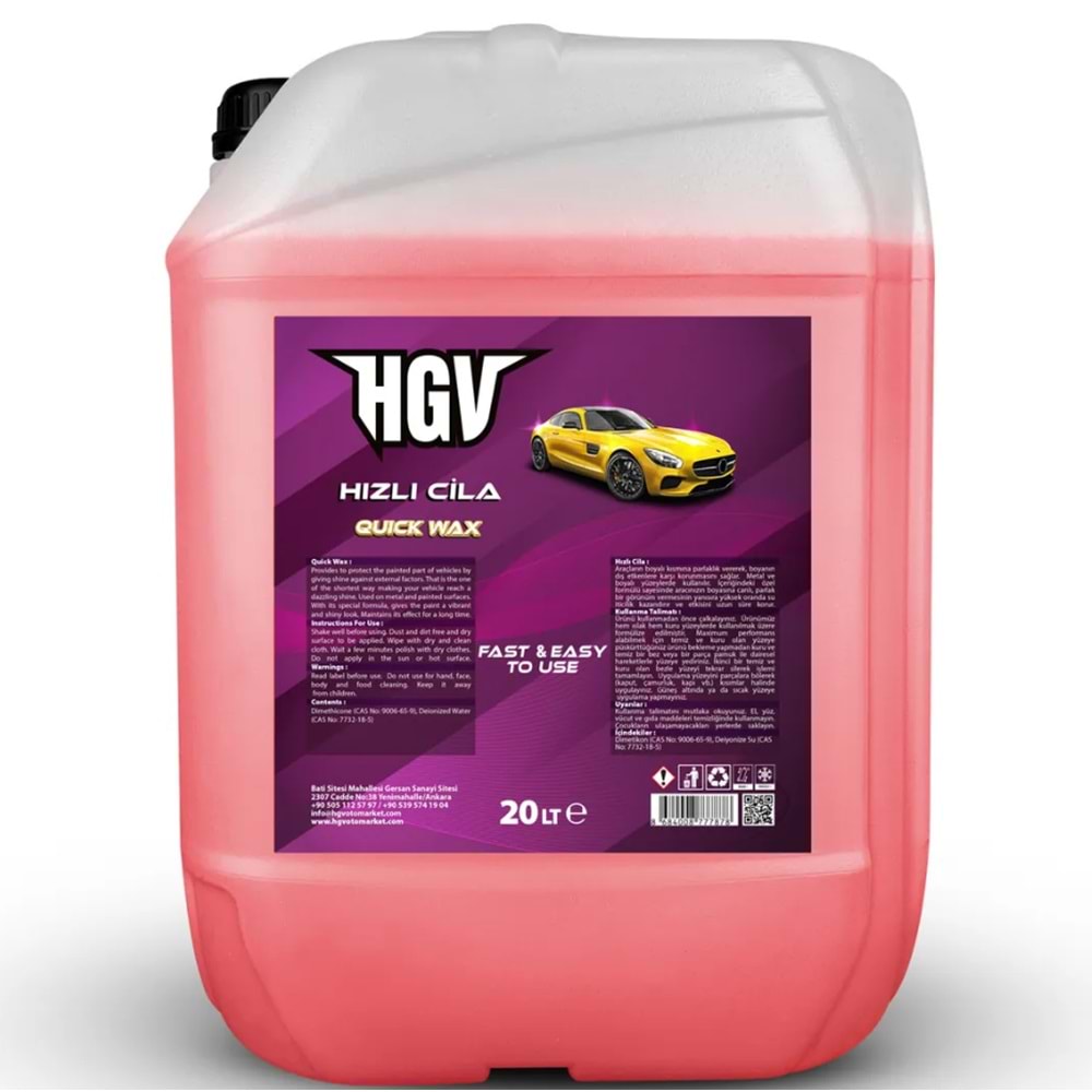 HGV Hızlı Cila 20lt