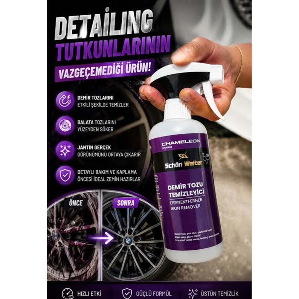 Schön Weiter - Iron Particle Remover & Polishing Solution (Demir Tozu Giderici ve Parlatma Solüsyonu)
