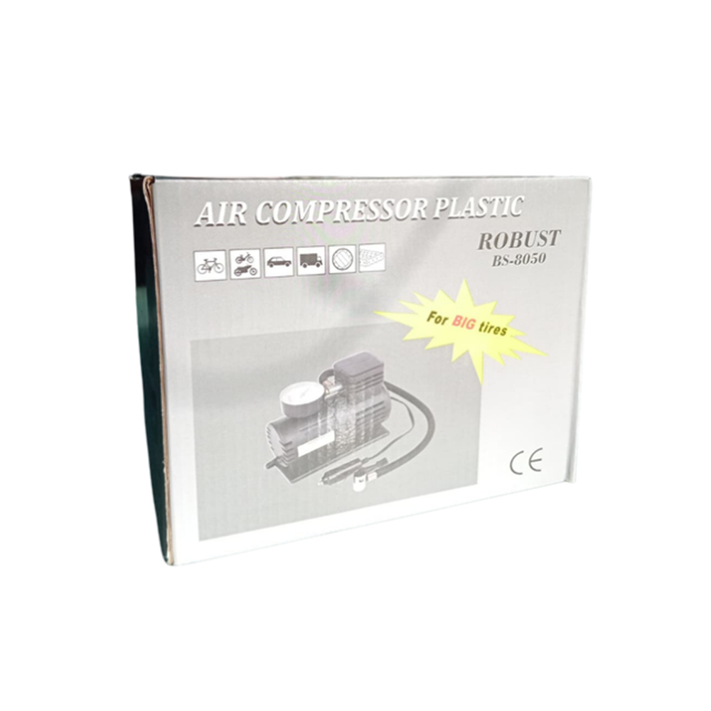 HAVA KOMPRESORU PLASTIK GOVDE SIYAH 12V