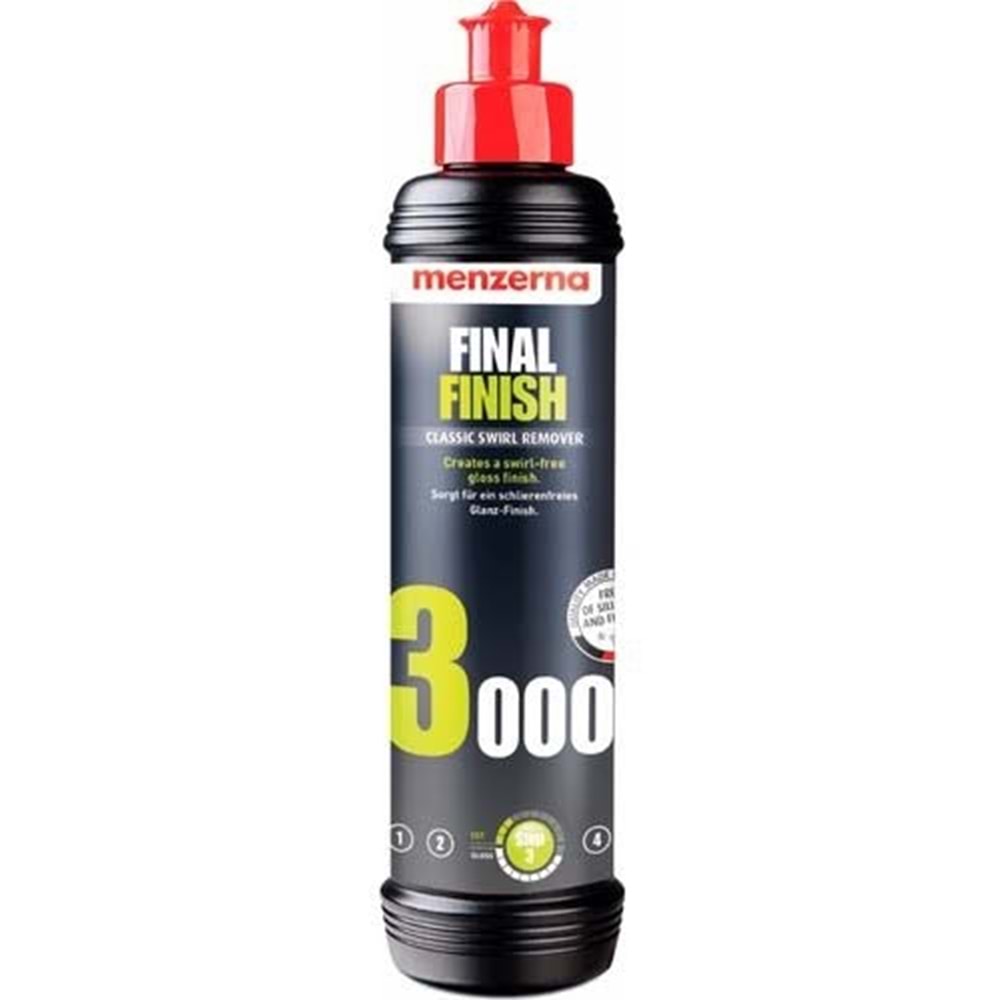 MENZERNA 3000 SUPER FINISH HARE GİDERİCİ 250 ML