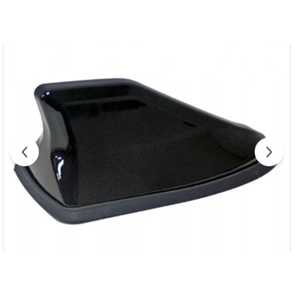 ANTEN SHARK KABLOLU ALTI SILIKONLU SIYAH