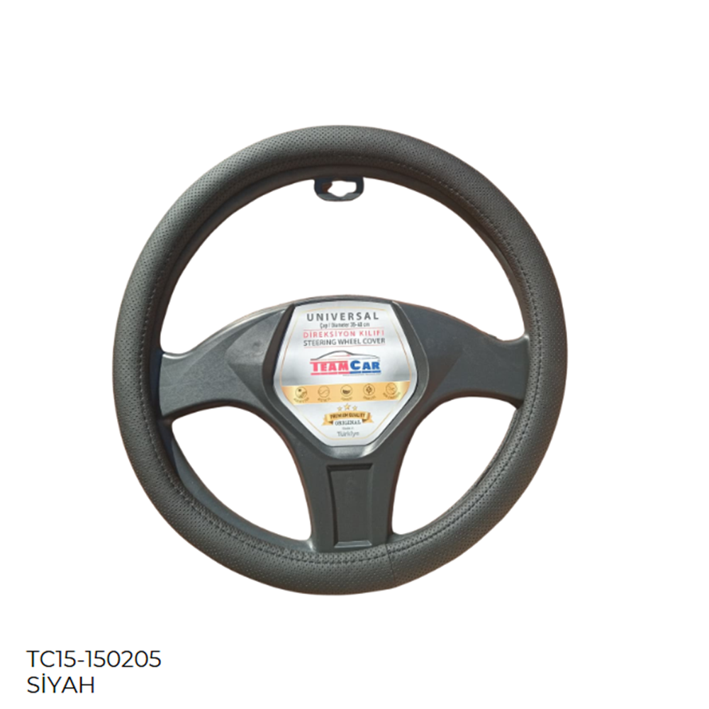 DIREKSIYON KILIFI POSETLI GECME 38CM NOKTALI SIYAH