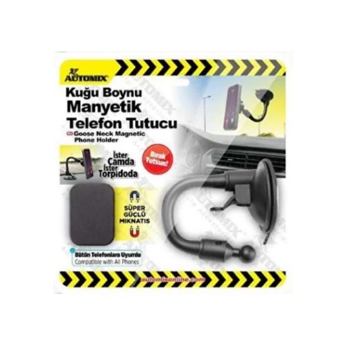 TELEFON TUTUCU KUGU BOYNU MANYETIK VANTUZLU