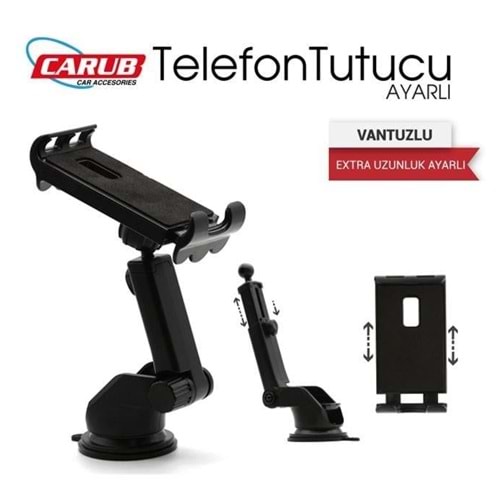 TABLET - TELEFON TUTUCU KIZAKLI AYARLI VANTUZLU