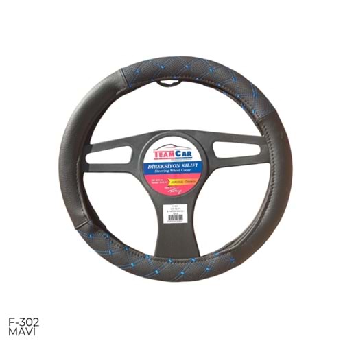 DIREKSIYON KILIFI POSETLI GECME 38CM 4 PARCA NAKISLI MAVI