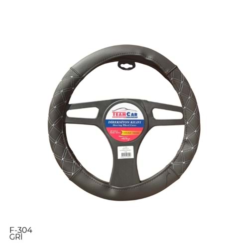 DIREKSIYON KILIFI POSETLI GECME 38CM 4 PARCA NAKISLI GRI