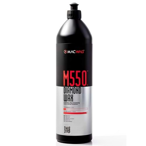 MACWAG M.550 DIAMOND WAX (Boya Koruma Cilası - Yüksek Parlaklık ve Su İticilik)1 Lt