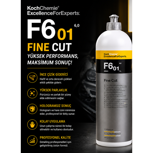 KOCH CHEMI F6 01 İNCE ÇİZİK HARE GİDERİCİ