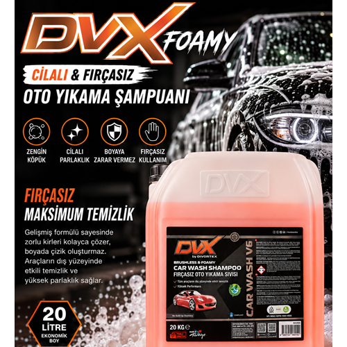 DVX FIRÇASIZ ŞAMPUAN 20 LT