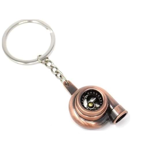 ANAHTARLIK BRONZ METAL TURBO