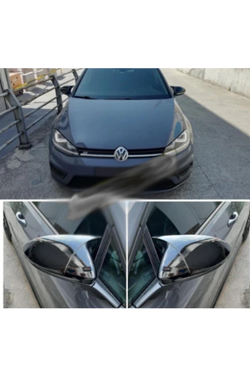 VW GOLF 7/7,5 2012-2019 YARASA AYNA KAPAGI P.BLACK