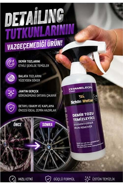 Schön Weiter - Iron Particle Remover & Polishing Solution (Demir Tozu Giderici ve Parlatma Solüsyonu)
