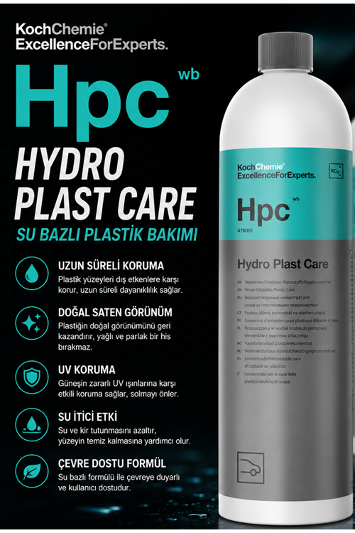 KOCH CHEMI HPC Plastik Temizleme Doğal Gorunum