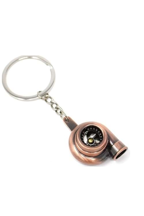 ANAHTARLIK BRONZ METAL TURBO