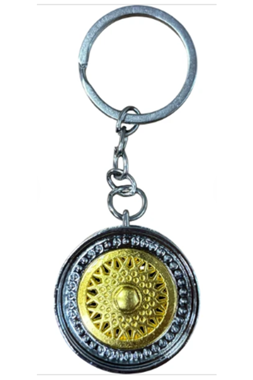 ANAHTARLIK BRONZ METAL GOLD PASLANMAZ JANT
