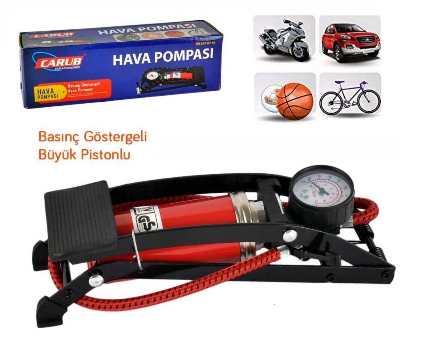 HAVA POMPASI AYAK BASMALI KALIN PISTON