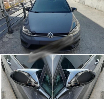 VW GOLF 7/7,5 2012-2019 YARASA AYNA KAPAGI P.BLACK