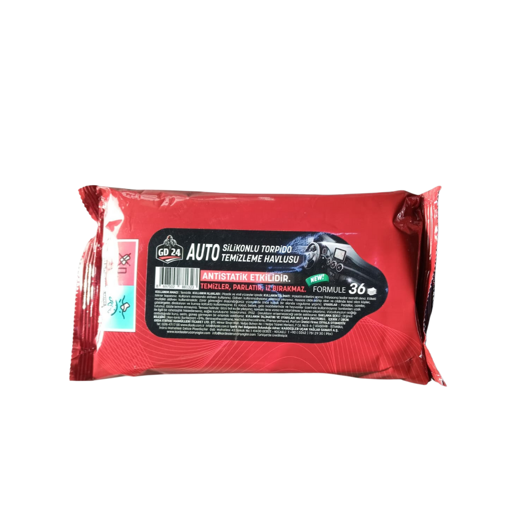 GD-24 AUTO SILIKONLU TORPIDO TEMIZLEME HAVLUSU