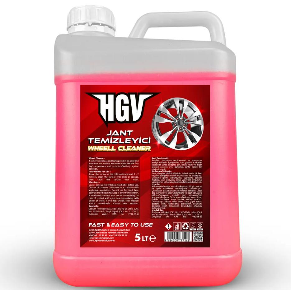 HGV Jant Temizleyici 5Lt