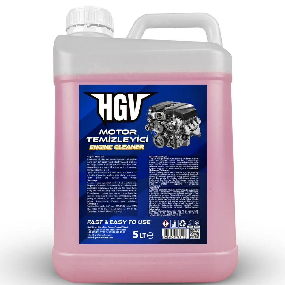 HGV Motor Temizleyici 5Lt