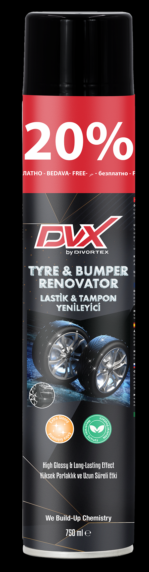 DVX LASTİK TAMPON YENİLEYİCİ SPREY