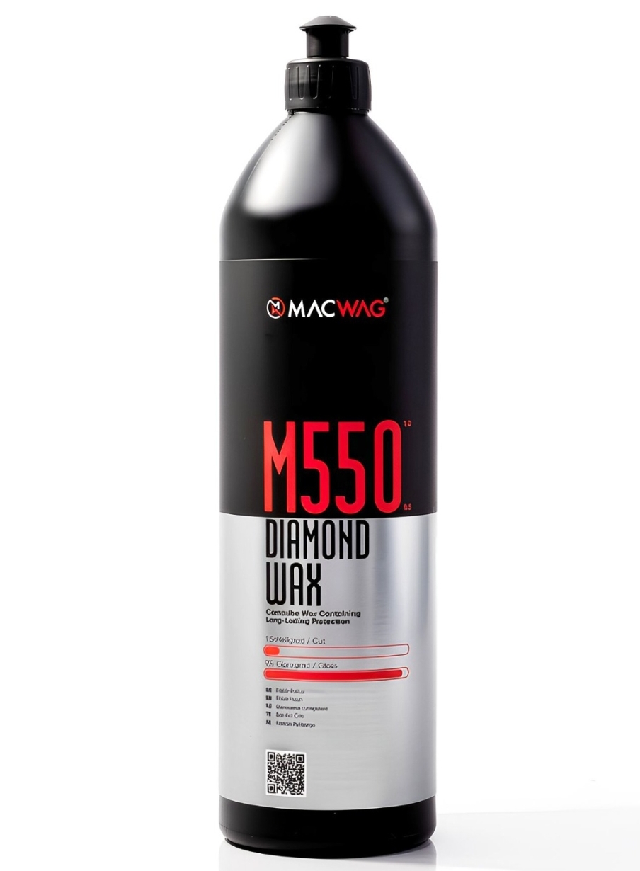 MACWAG M.550 DIAMOND WAX (Boya Koruma Cilası - Yüksek Parlaklık ve Su İticilik)1 Lt