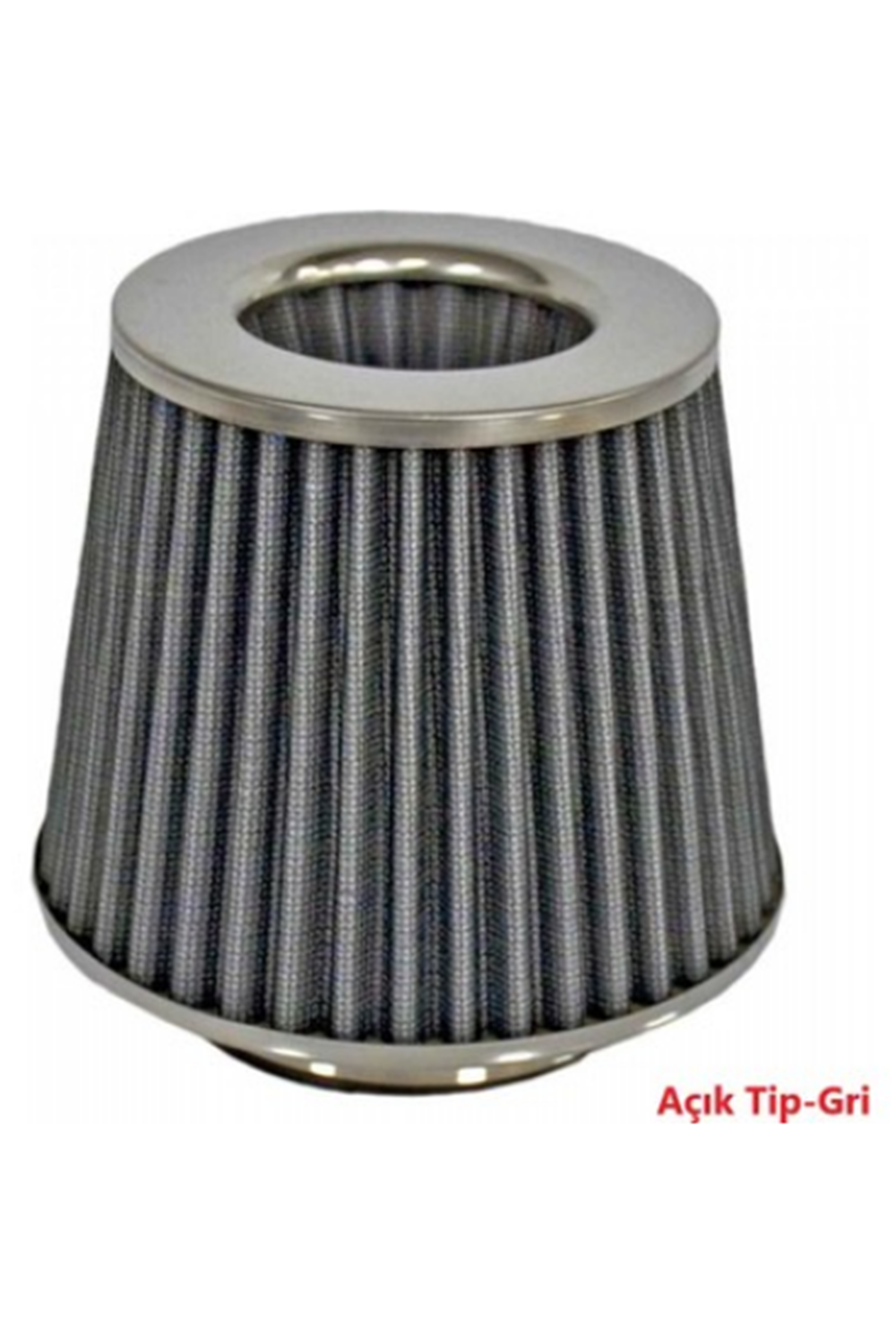 HAVA FILTRESI TUNING 2 APARATLI KROM GRI