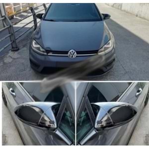 VW GOLF 7/7,5 2012-2019 YARASA AYNA KAPAGI P.BLACK