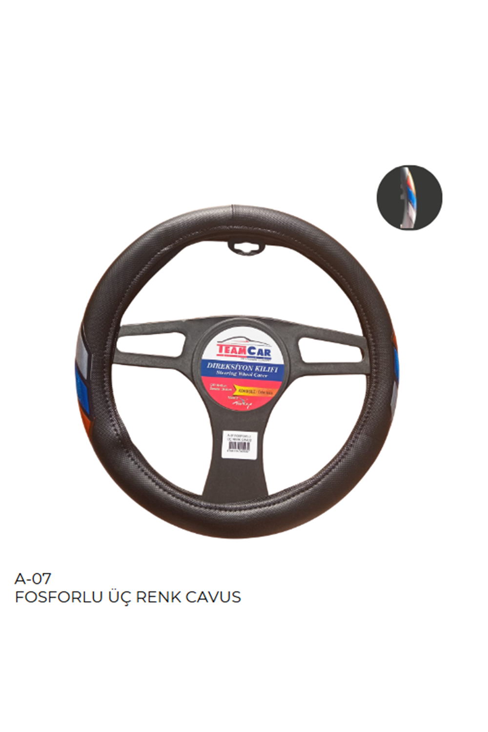 DIREKSIYON KILIFI POSETLI GECME 38CM FOSFORLU CAVUS 3 RENK