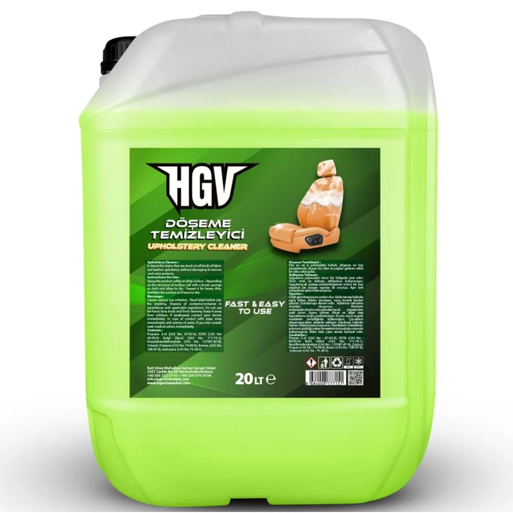 HGV Döşeme Temizleyici 20Lt