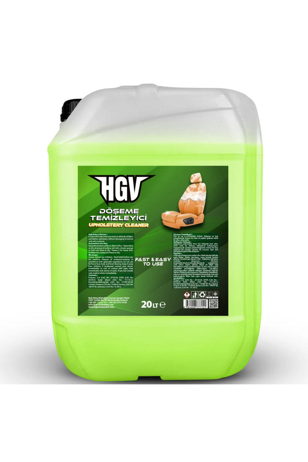 HGV Döşeme Temizleyici 20Lt