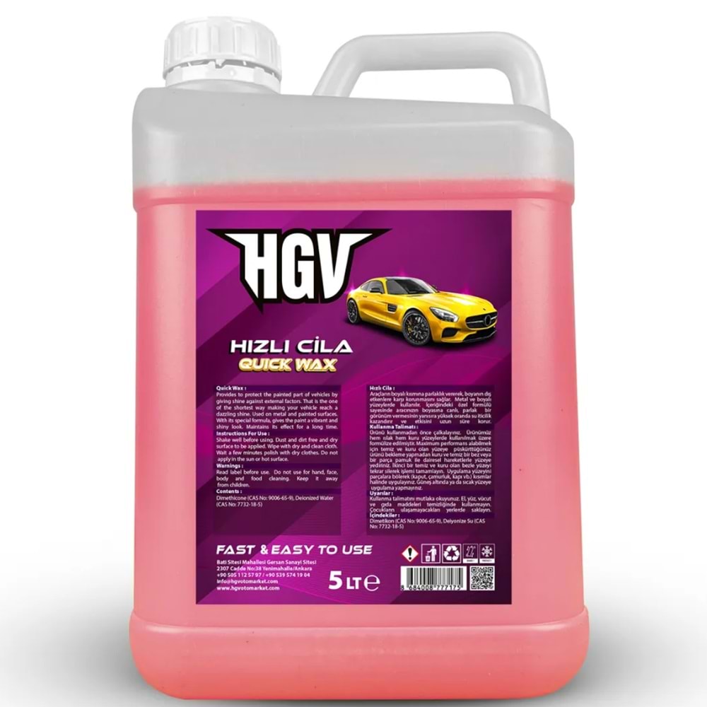 HGV Hızlı Cila 5Lt