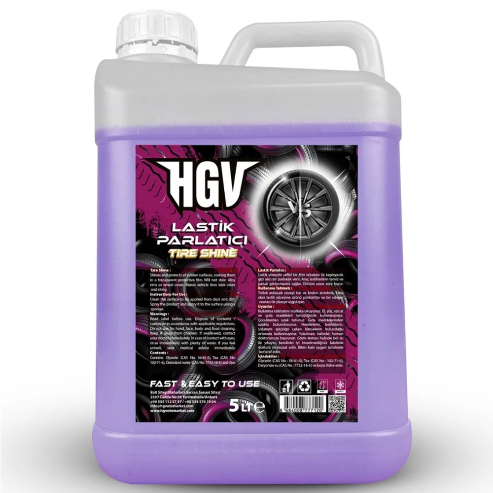 HGV Lastik Parlatıcı 5Lt