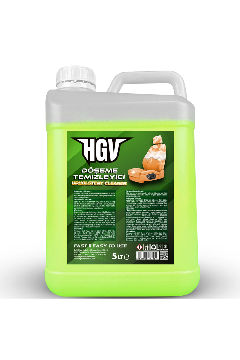 HGV Döşeme Temizleyici 5Lt