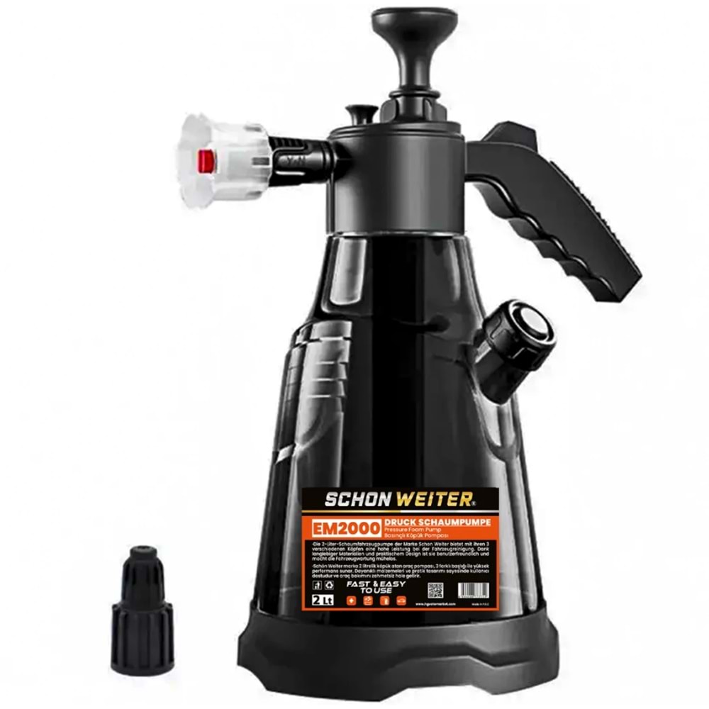 Schön Weiter EM2000 Siyah 2Lt Köpük Atan Pompa