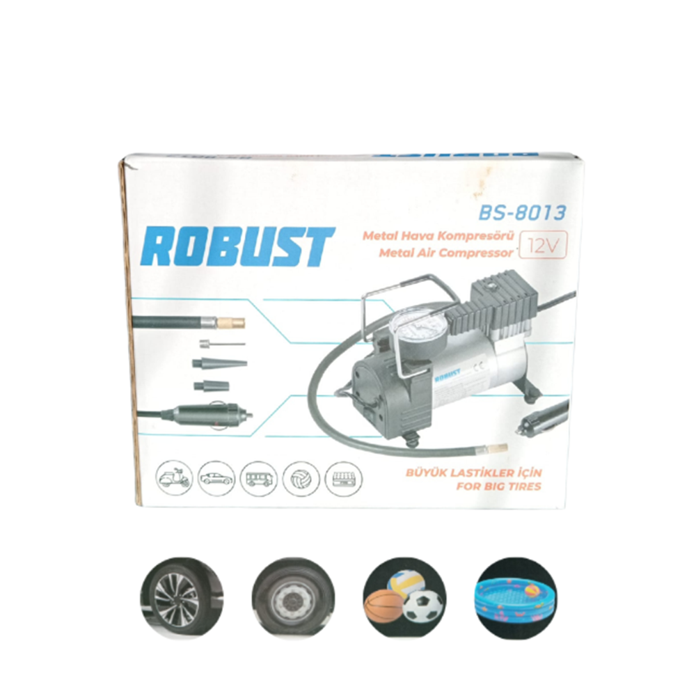 HAVA KOMPRESORU METAL GOVDE 12V